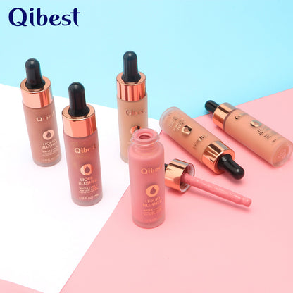 QIBEST Moisturizing Natural Contouring Blush Powder