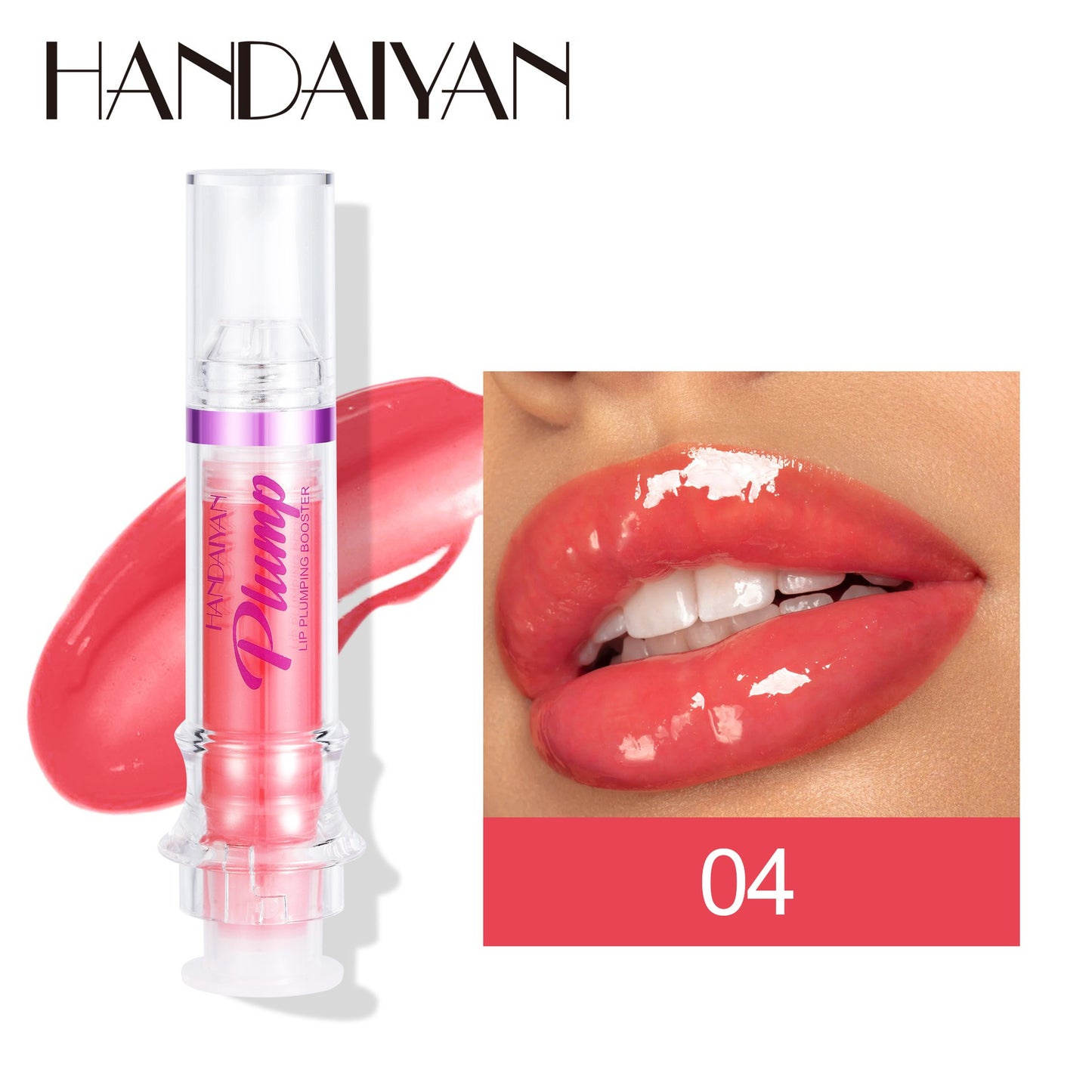 Lip Plumper Gloss, Natural Spicy Lip Plumping Booster Moisturizing Hydrating Lip Plumping Oil and Lip Care Serum