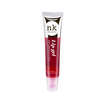 NICKA K NEW YORK VARIETY SET OF 5 NK Hydrating Lip Gel - Vitamin E (Clear, Rosehip Oil, Bubble Gum, Cherry, Strawberry)