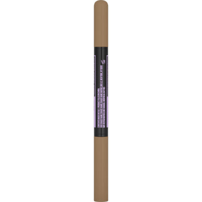 Maybelline Express Brow 2-In-1 Pencil and Powder Eyebrow Makeup, Blonde, 1 Count