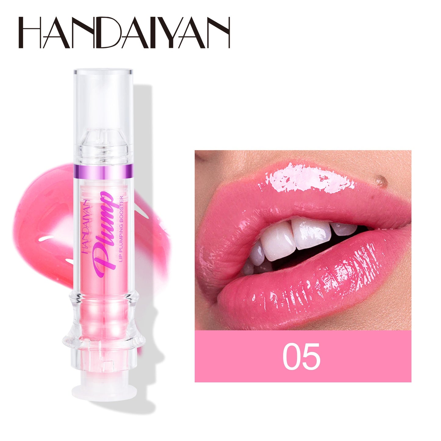 Lip Plumper Gloss, Natural Spicy Lip Plumping Booster Moisturizing Hydrating Lip Plumping Oil and Lip Care Serum