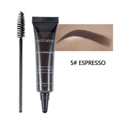 Handaiyan Styled Eyebrow Gel Waterproof and Non Halogenic Liquid Eyebrow Dyeing Cream Wild Eyebrow Holder