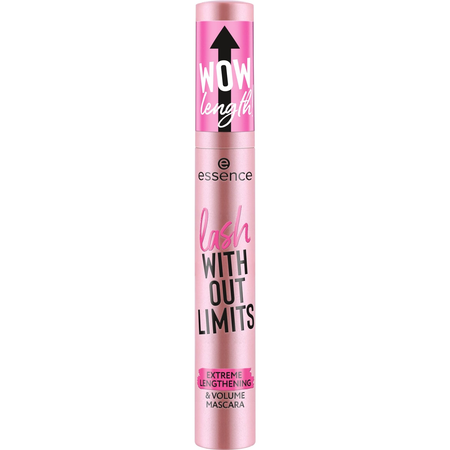 essence | Lash Without Limits Extreme Lengthening & Volume Mascara (01 | Extra Black) | Volumizing & Lengthening | Vegan, Cruelty Free & Paraben Free