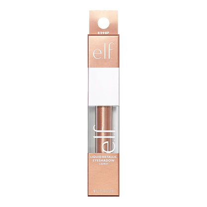 e.l.f. Liquid Metallic Eyeshadow, Quick-Drying, Long-Lasting, Gel-Based Formula For One-Swipe Pigmented Coverage, Vegan & Cruelty-Free, Comet