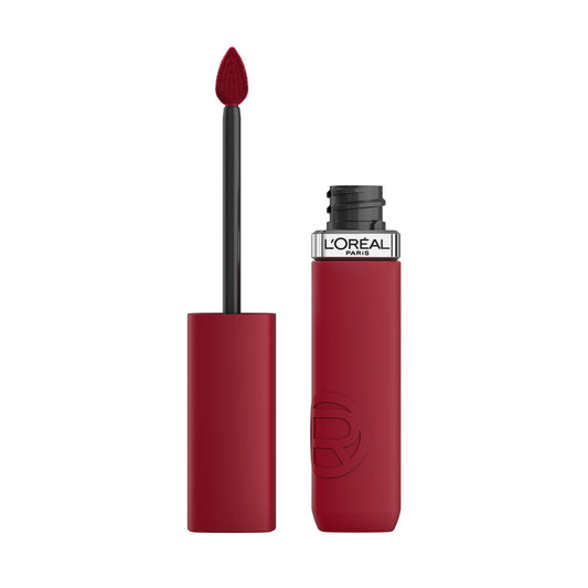 L'Oreal Paris Infallible Matte Resistance Liquid Lipstick, up to 16 Hour Wear, Le Rouge Paris 420, 0.16 Fl Oz