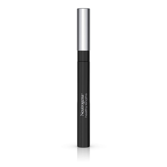 Neutrogena Healthy Lengths Mascara for Stronger, Longer Lashes, Clump-, Smudge- and Flake-Free Mascara with Olive Oil, Vitamin E and Rice Protein, Black 02,.21 oz