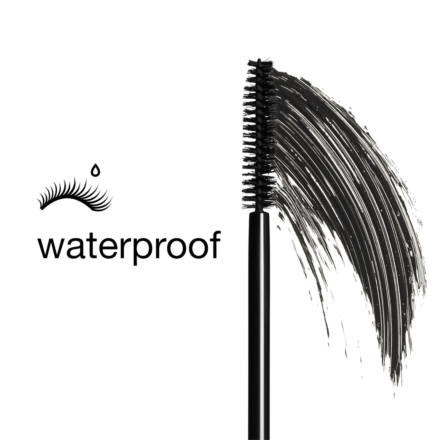 Clinique High Impact Waterproof Mascara | Lengthening, Volumizing, Smudge-Proof + Safe For Sensitive Eyes, Black, 0.28 Fl Oz