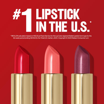 Revlon Super Lustrous Lipstick, Creamy Formula For Soft, Fuller-Looking Lips, Moisturized Feel, 245 Smoky Rose, 0.15 oz