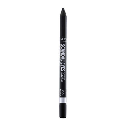 Rimmel London Scandaleyes Waterproof Gel Pencil Eyeliner, Long-Wearing, Ultra-Smooth, Smudge-Proof, 001, Black, 0.04oz