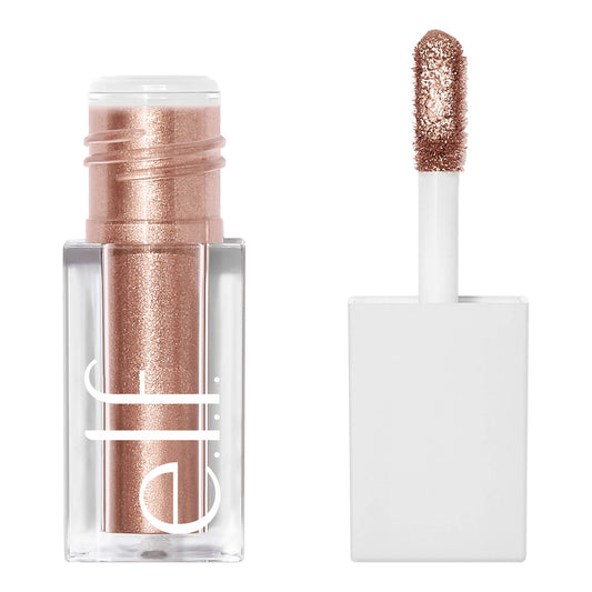 e.l.f. Liquid Metallic Eyeshadow, Quick-Drying, Long-Lasting, Gel-Based Formula For One-Swipe Pigmented Coverage, Vegan & Cruelty-Free, Comet