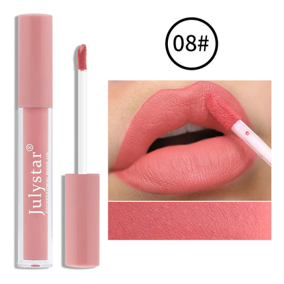 Fog Matte Lip Glaze non-stick cup, non-fading lip gloss, genuine makeup