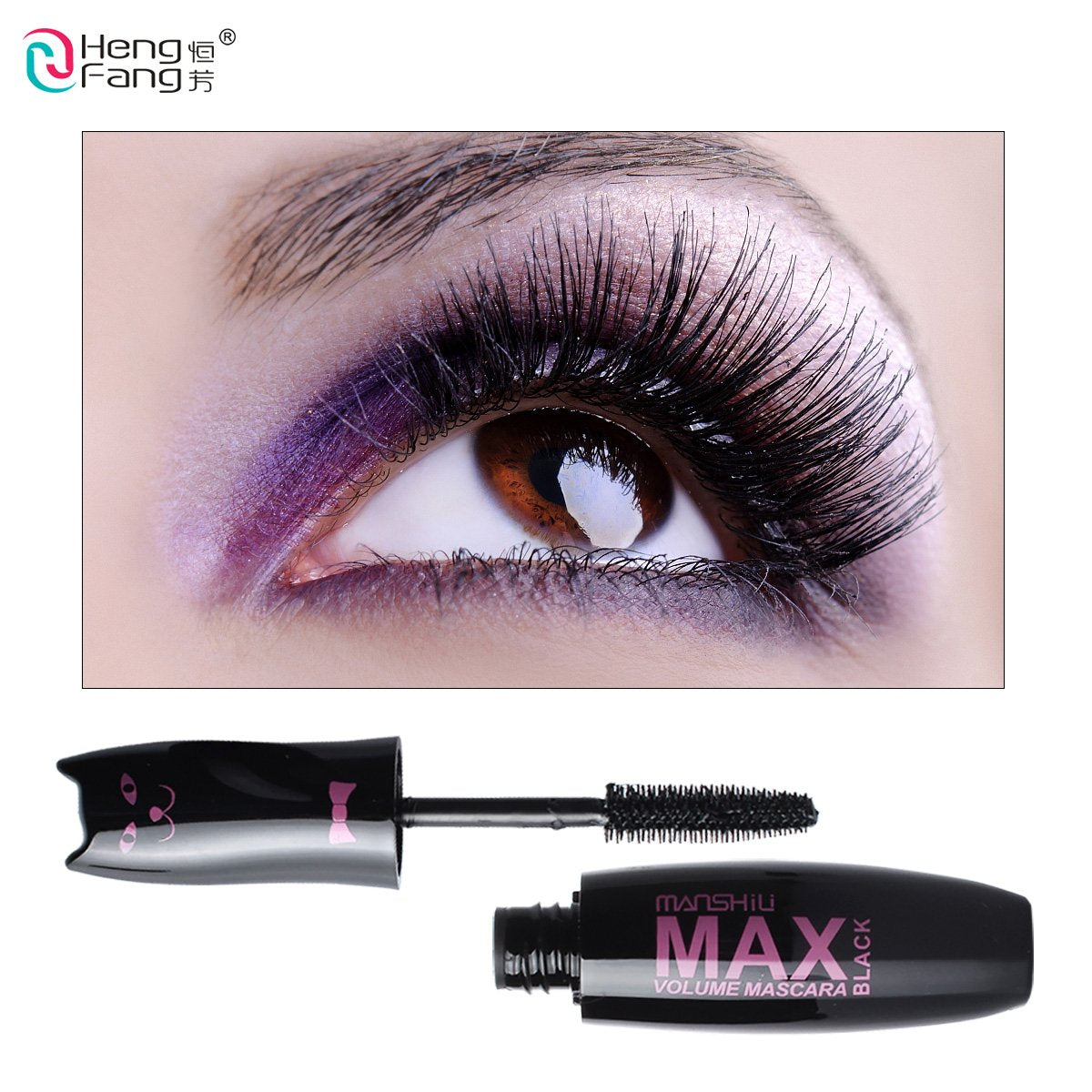 Long-Lasting Waterproof Thick Curling Mascara