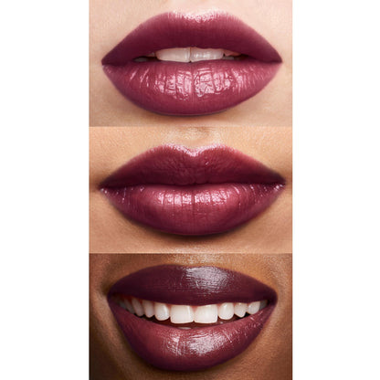 e.l.f. Sheer Slick Lipstick, Hydrating Lipstick For Sheer Color With A Shiny Finish, Infused With Vitamin E, Vegan & Cruelty-free, Black Cherry