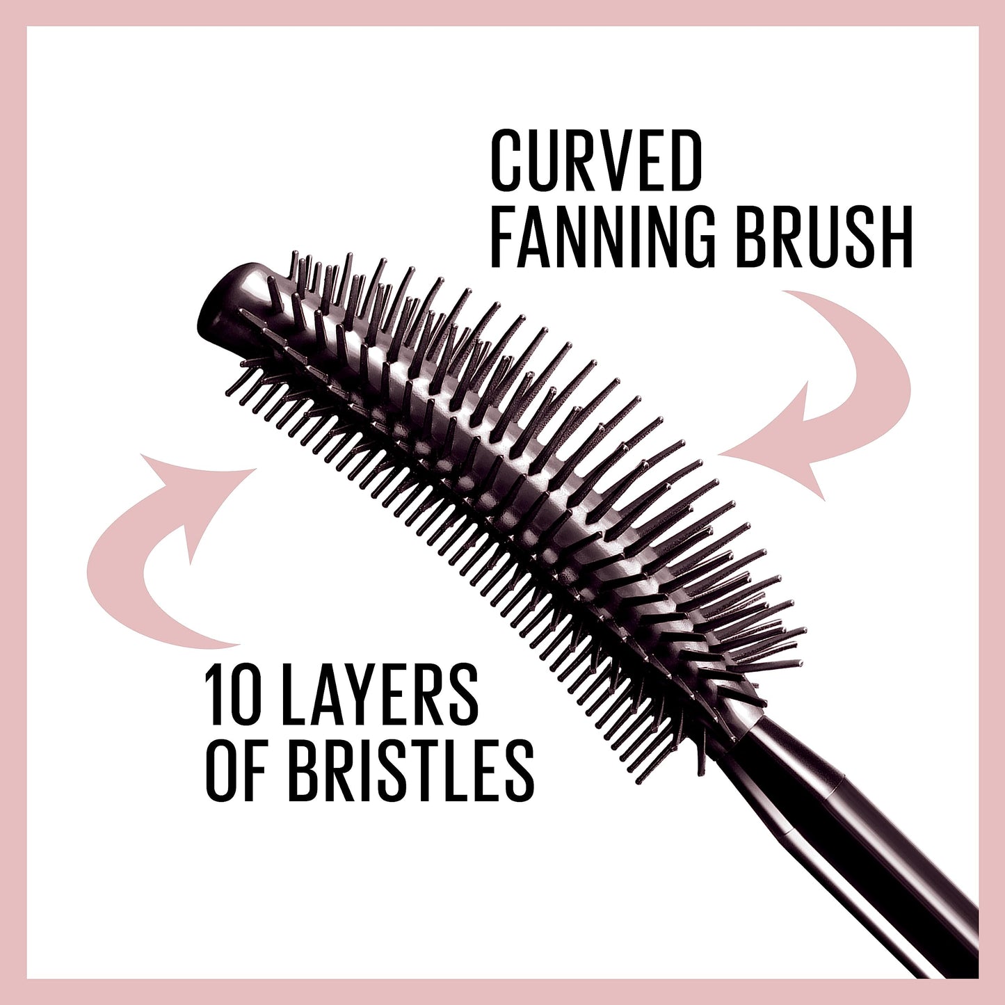 Maybelline Lash Sensational Washable Mascara, Lengthening and Volumizing for a Full Fan Effect, Blackest Black, 1 Count