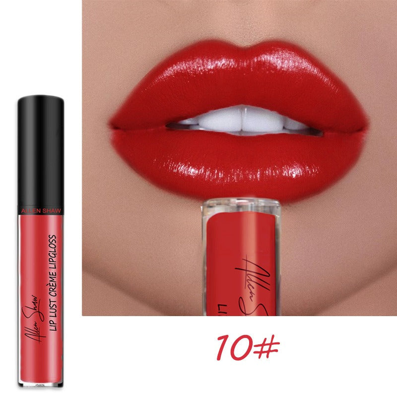 12 Colors Cream Texture Lipstick, 2025 New Long-Lasting Moisturizing Velvet Lip Lipstick, Waterproof, Non-Fading, Hydrating Lip Tint Natural Jelly Lipstick