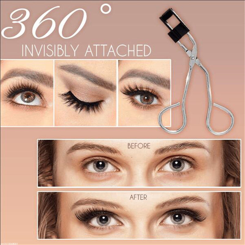 Magnetic Quantum Eyelash Curler with False Eyelashes