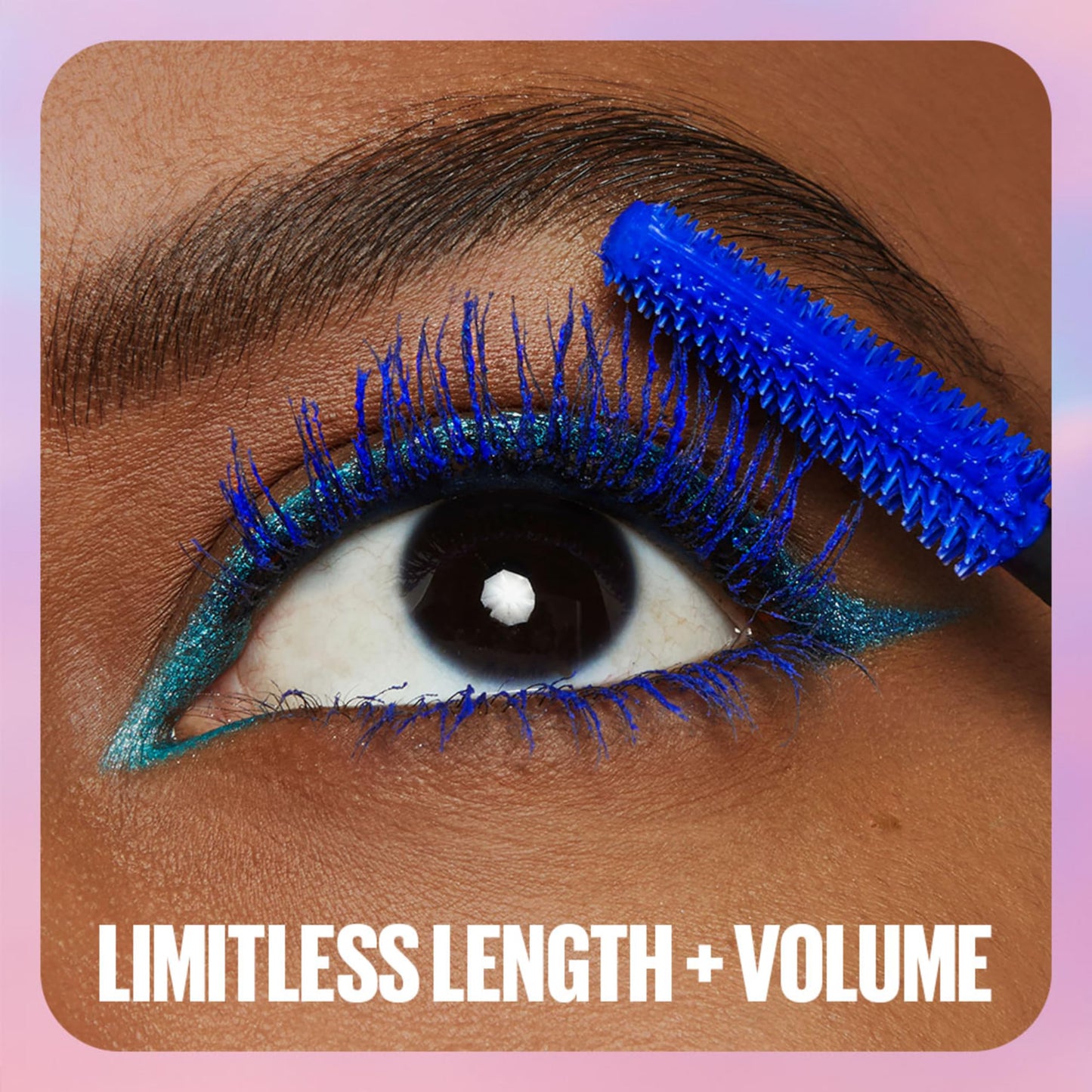 Maybelline Lash Sensational Sky High Washable Mascara Makeup, Volumizing, Lengthening, Defining, Curling, Multiplying, Buildable Formula, Very Black, 1 Count