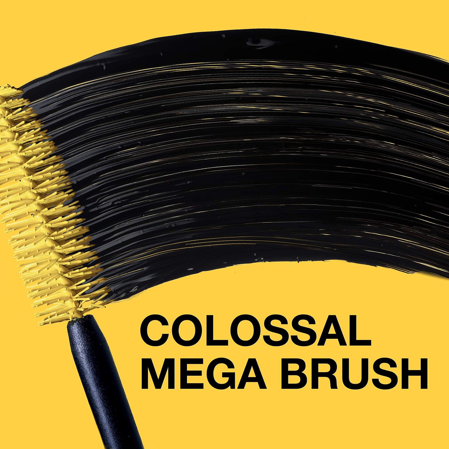 Maybelline Volum' Express Colossal Washable Mascara Makeup, Volumizing, Glam Black, 1 Count