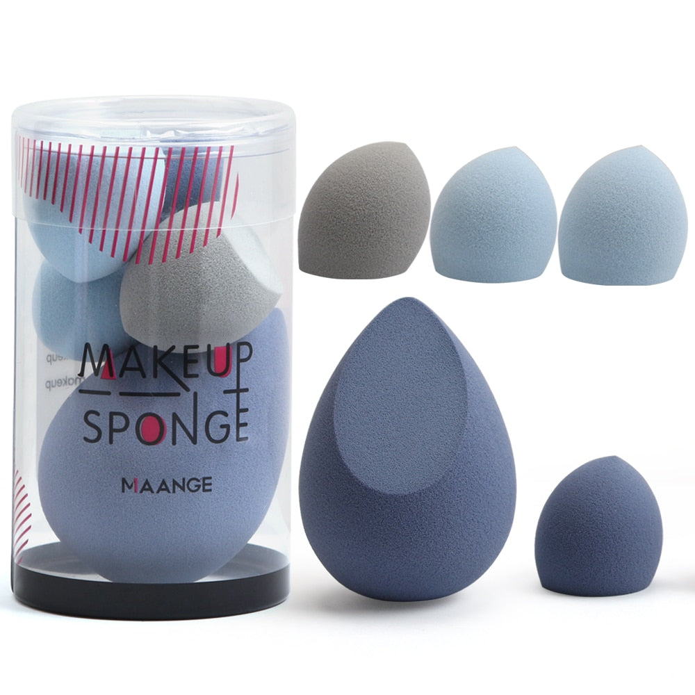 5PCS Makeup Sponge Set Cosmetic Puff Foundation Concealer Powder Puff Beauty Make Up Tool