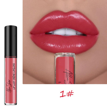 12 Colors Cream Texture Lipstick, 2025 New Long-Lasting Moisturizing Velvet Lip Lipstick, Waterproof, Non-Fading, Hydrating Lip Tint Natural Jelly Lipstick