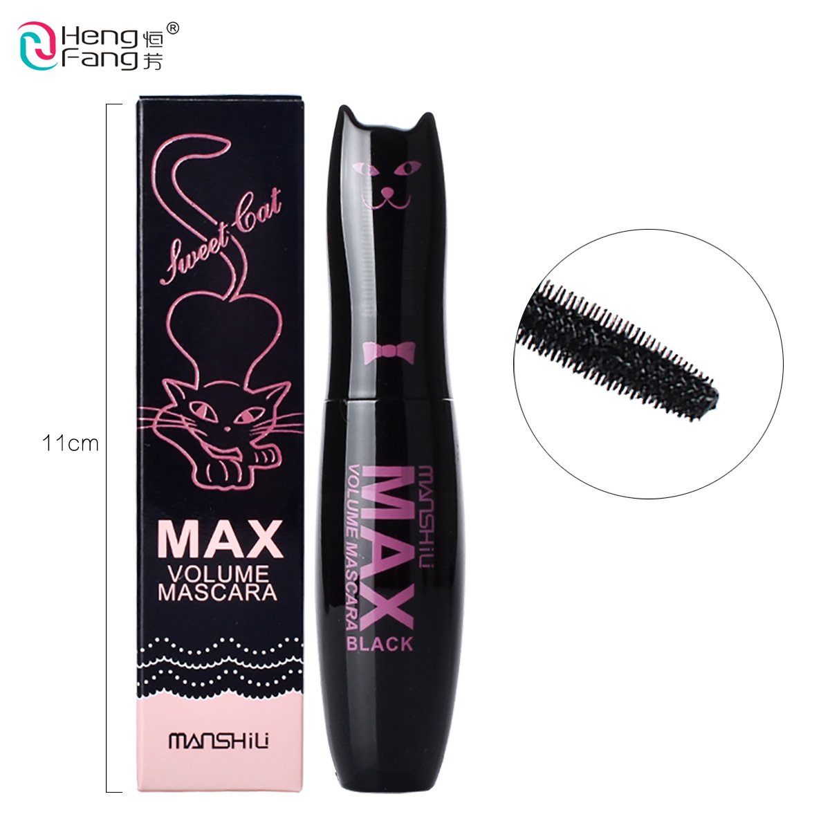 Long-Lasting Waterproof Thick Curling Mascara