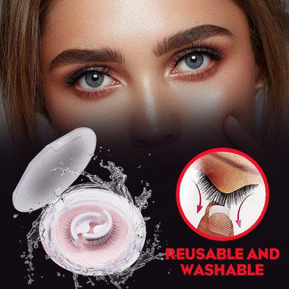 Self-Adhesive 3D Mink Natural False Eyelashes