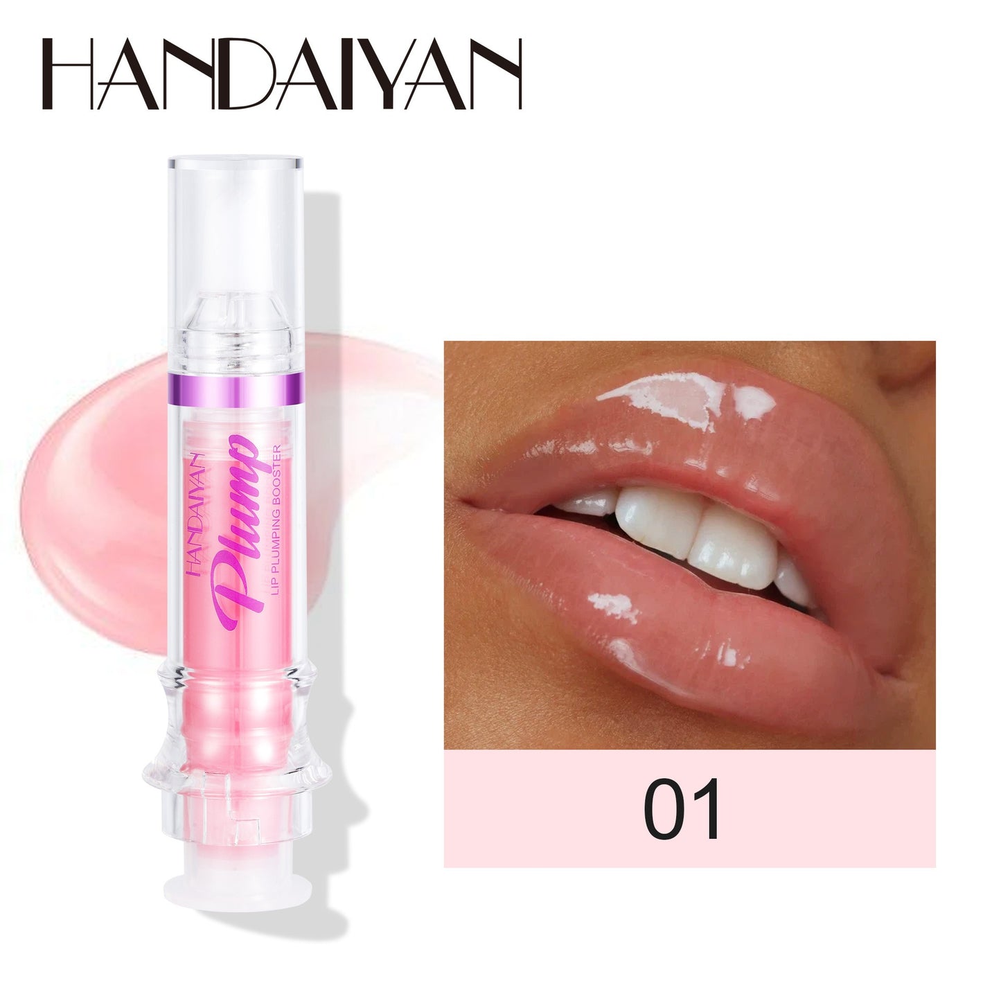 Lip Plumper Gloss, Natural Spicy Lip Plumping Booster Moisturizing Hydrating Lip Plumping Oil and Lip Care Serum