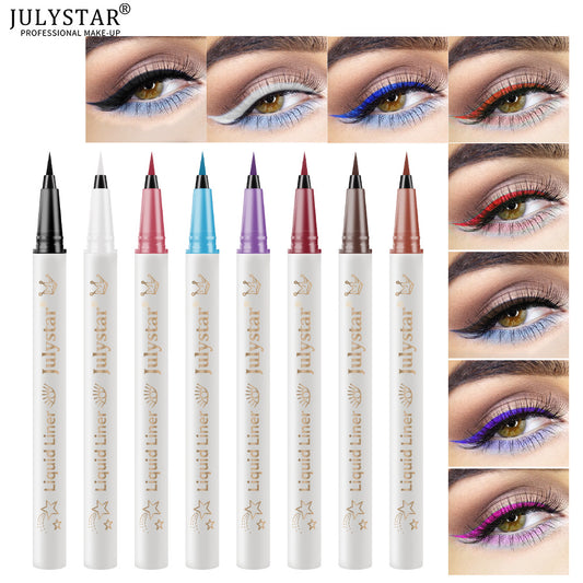 Soft Tip Color Waterproof Liquid Eyeliner Pen