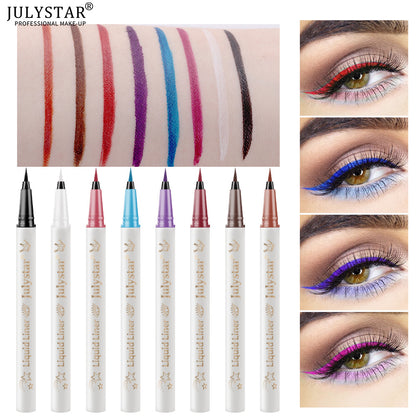 Soft Tip Color Waterproof Liquid Eyeliner Pen